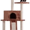 Frisco 52-in Faux Fur Cat Tree & Condo