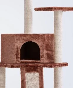Frisco 52-in Faux Fur Cat Tree & Condo -PetNest Shop 101799 PT3. SY630 V1584452359