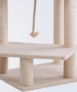 Frisco 57-in Faux Fur Cat Tree & Condo -PetNest Shop 101805 PT4. SY630 V1477315573