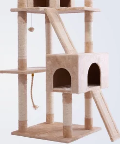 Frisco 72-in Faux Fur Cat Tree & Condo -PetNest Shop 101811 PT4. SY630 V1584452732