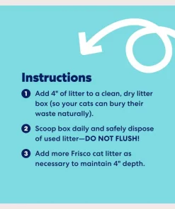 Frisco Multi-Cat Unscented Clumping Clay Cat Litter -PetNest Shop 103790 PT5. SY630 V1657654928