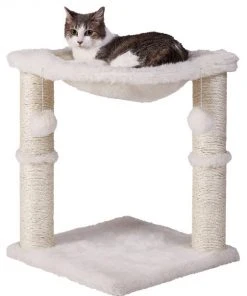 Frisco 20-in Faux Fur Cat Tree