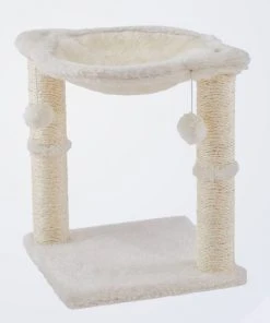 Frisco 20-in Faux Fur Cat Tree -PetNest Shop 105074 PT2. SY630 V1584451888