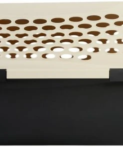 Frisco Plastic Dog & Cat Kennel, Almond & Black -PetNest Shop 120134 PT5. SY630 V1554383838