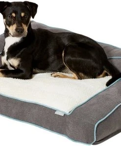Frisco Plush Orthopedic Bolster Dog Bed w/Removable Cover -PetNest Shop 129509 PT4. SY630 V1578442715