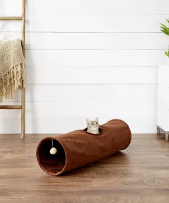 Frisco 35-in Foldable Crinkle Play Tunnel with 1 Window -PetNest Shop 140166 PT2. SY630 V1520884181