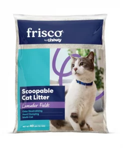Frisco Lavender Fields Scented Clumping Clay Cat Litter, 40-lb bag