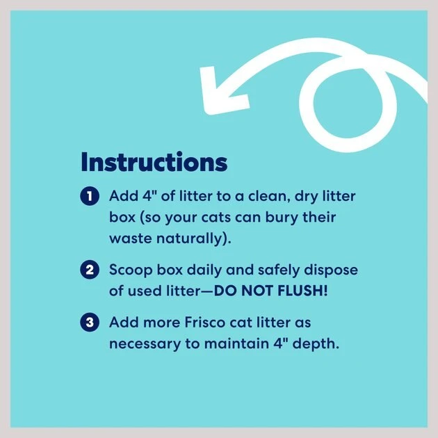 Frisco Lavender Fields Scented Clumping Clay Cat Litter, 40-lb bag 8 Frisco Lavender Fields Scented Clumping Clay Cat Litter, 40-lb bag - Image 6