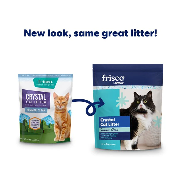 Frisco Summer Clean Scented Non-Clumping Crystal Cat Litter 4 Frisco Summer Clean Scented Non-Clumping Crystal Cat Litter - Image 2