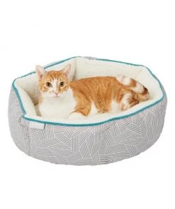 Frisco Sherpa Hexagon Bolster Cat & Dog Bed 11 Frisco Sherpa Hexagon Bolster Cat & Dog Bed -PetNest Shop 144814 PT5. SY630 V1578443383