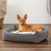 Frisco Sherpa Orthopedic Bolster Cat & Dog Bed 1 Frisco Sherpa Orthopedic Bolster Cat & Dog Bed -PetNest Shop 144819 MAIN. SY630 V1575904998