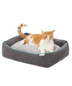 Frisco Sherpa Orthopedic Bolster Cat & Dog Bed -PetNest Shop 144819 PT5. SY630 V1578443393