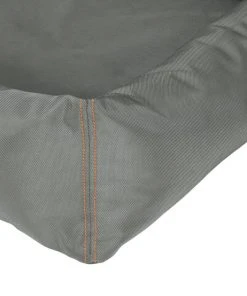 Frisco Rectangular Bolster Dog Bed w/Removable Cover, Dark Gray -PetNest Shop 144865 PT5. SY630 V1578443428