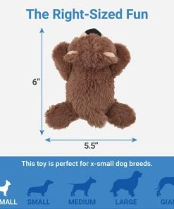 Frisco Plush Squeaking Bear Dog Toy 7 Frisco Plush Squeaking Bear Dog Toy -PetNest Shop 146979 PT2. SY630 V1539205038