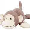 Frisco Jumbo Plush Squeaking Monkey Dog Toy