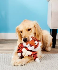 Frisco Muscle Plush Squeaking Tiger Dog Toy -PetNest Shop 147080 PT1. SY630 V1539205959