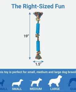 Frisco Rope with Double Handle Grip Dog Toy -PetNest Shop 147106 PT2. SY630 V1539206420