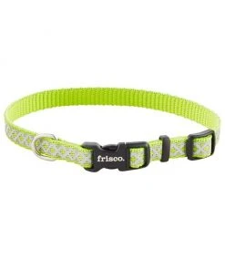 Frisco Patterned Polyester Reflective Dog Collar -PetNest Shop 151018 PT3. SY630 V1620170398