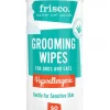 Frisco Hypoallergenic Waterless Grooming Wipes with Aloe for Dogs & Cats, Unscented, 50 count -PetNest Shop 152581 MAIN. SY630 V1600696862