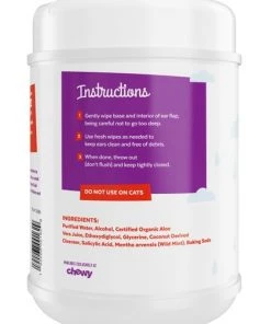 Frisco Deodorizing Ear Wipes with Aloe for Dogs & Puppies -PetNest Shop 152583 PT1. SY630 V1551302833