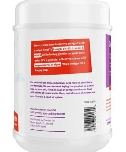 Frisco Deodorizing Ear Wipes with Aloe for Dogs & Puppies -PetNest Shop 152583 PT2. SY630 V1551302984