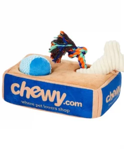 Frisco Hide & Seek Plush Chewy Box Puzzle Dog Toy