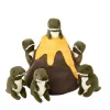 Frisco Hide & Seek Plush Volcano Puzzle Dog Toy -PetNest Shop 152810 Main. SY630 V1549654775