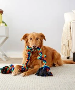 Frisco Rope with 5 Knots Dog Toy -PetNest Shop 152836 PT2. SY630 V1549655007