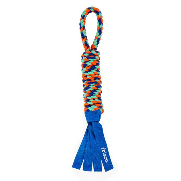 Frisco Rope with Handle & Tassels Dog Toy 3 Frisco Rope with Handle & Tassels Dog Toy