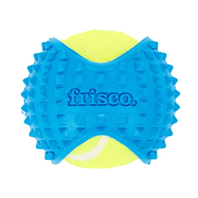 Frisco Tennis Ball with Rubber Sleeve, Medium 3 Frisco Tennis Ball with Rubber Sleeve, Medium