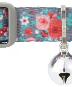 Frisco Rose Polyester Breakaway Cat Collar with Bell -PetNest Shop 153160 PT2. SY630 V1568380029