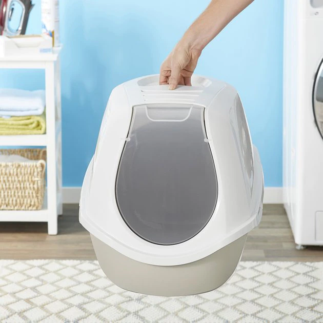 Frisco Hooded Cat Litter Box, Extra Large, 26-in 6 Frisco Hooded Cat Litter Box, Extra Large, 26-in - Image 4