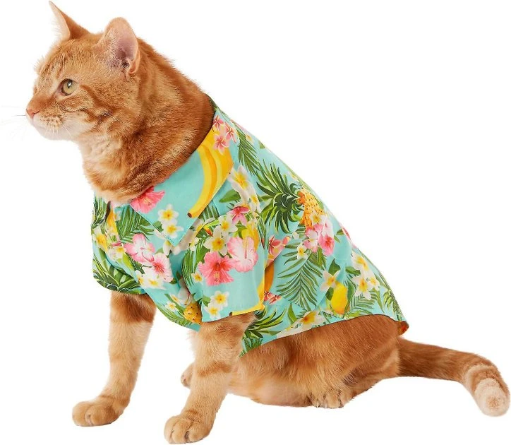 Frisco Pineapple Hawaiian Camp Dog & Cat Shirt 6 Frisco Pineapple Hawaiian Camp Dog & Cat Shirt - Image 4