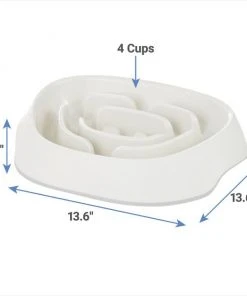 Frisco Non-Skid Slow Feeder Dog & Small Pet Bowl -PetNest Shop 155647 PT1. SY630 V1600374216