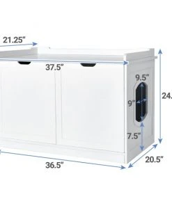 Frisco Decorative Bench Cat Litter Box Cover -PetNest Shop 156788 PT3. SY630 V1570480071