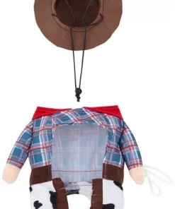 Frisco Front Walking Cowboy Dog & Cat Costume -PetNest Shop 158837 PT4. SY630 V1567176845