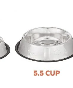 Frisco Non-Skid Stainless Steel Bowl -PetNest Shop 159860 PT2. SY630 V1570543144