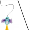 Frisco Bird Teaser with Feathers Cat Toy