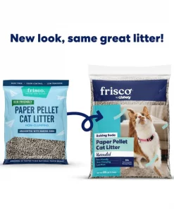 Frisco Unscented Non-Clumping Recycled Paper Cat Litter -PetNest Shop 161380 PT1. SY630 V1657656016