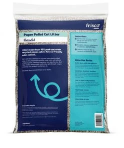 Frisco Unscented Non-Clumping Recycled Paper Cat Litter -PetNest Shop 161380 PT2. SY630 V1657656016