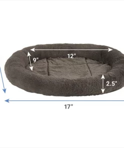 Frisco Self Warming Bolster Round Cat Bed -PetNest Shop 165315 PT1. SY630 V1650944199