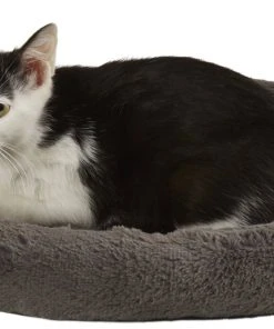 Frisco Self Warming Bolster Round Cat Bed -PetNest Shop 165315 PT2. SY630 V1568211141