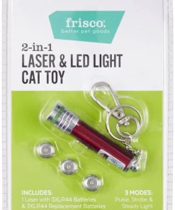 Frisco 2-in-1 Laser & LED Light Cat Toy