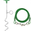Frisco Easy Grip Stake with Tie Out Cable, Large -PetNest Shop 166446 MAIN. SY630 V1572472390