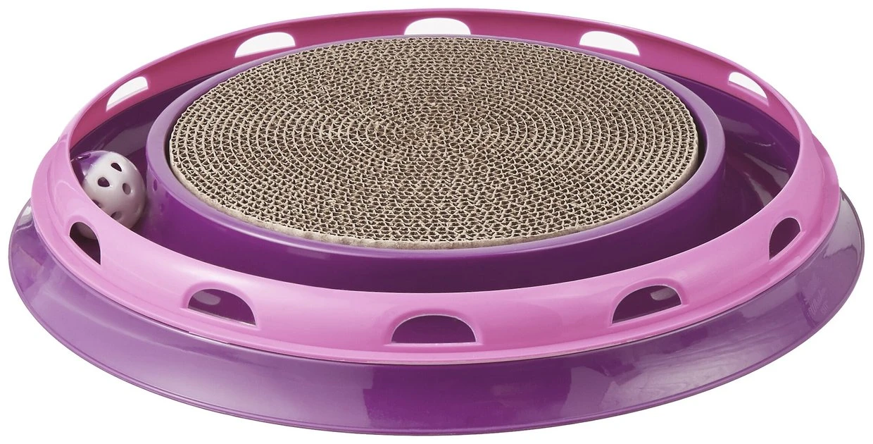 Frisco Scratch & Roll Scratcher Cat Toy with Catnip 3 Frisco Scratch & Roll Scratcher Cat Toy with Catnip