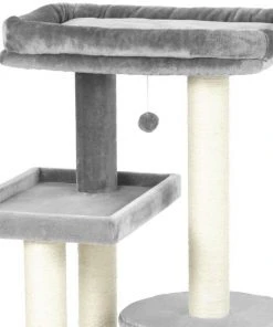 Frisco 42-in Heavy Duty Faux Fur Cat Tree & Condo -PetNest Shop 169398 PT2. SY630 V1584452465