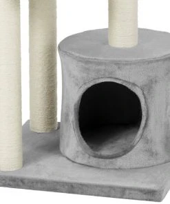 Frisco 42-in Heavy Duty Faux Fur Cat Tree & Condo -PetNest Shop 169398 PT3. SY630 V1584452557