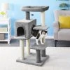 Frisco 48-in Heavy Duty Faux Fur Cat Tree & Condo -PetNest Shop 169399 MAIN. SY630 V1569622079
