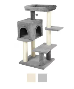 Frisco 48-in Heavy Duty Faux Fur Cat Tree & Condo 9 Frisco 48-in Heavy Duty Faux Fur Cat Tree & Condo -PetNest Shop 169399 PT1. SY630 V1569622080