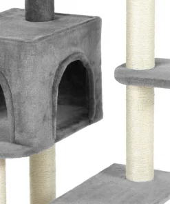 Frisco 48-in Heavy Duty Faux Fur Cat Tree & Condo 12 Frisco 48-in Heavy Duty Faux Fur Cat Tree & Condo -PetNest Shop 169399 PT4. SY630 V1569622088
